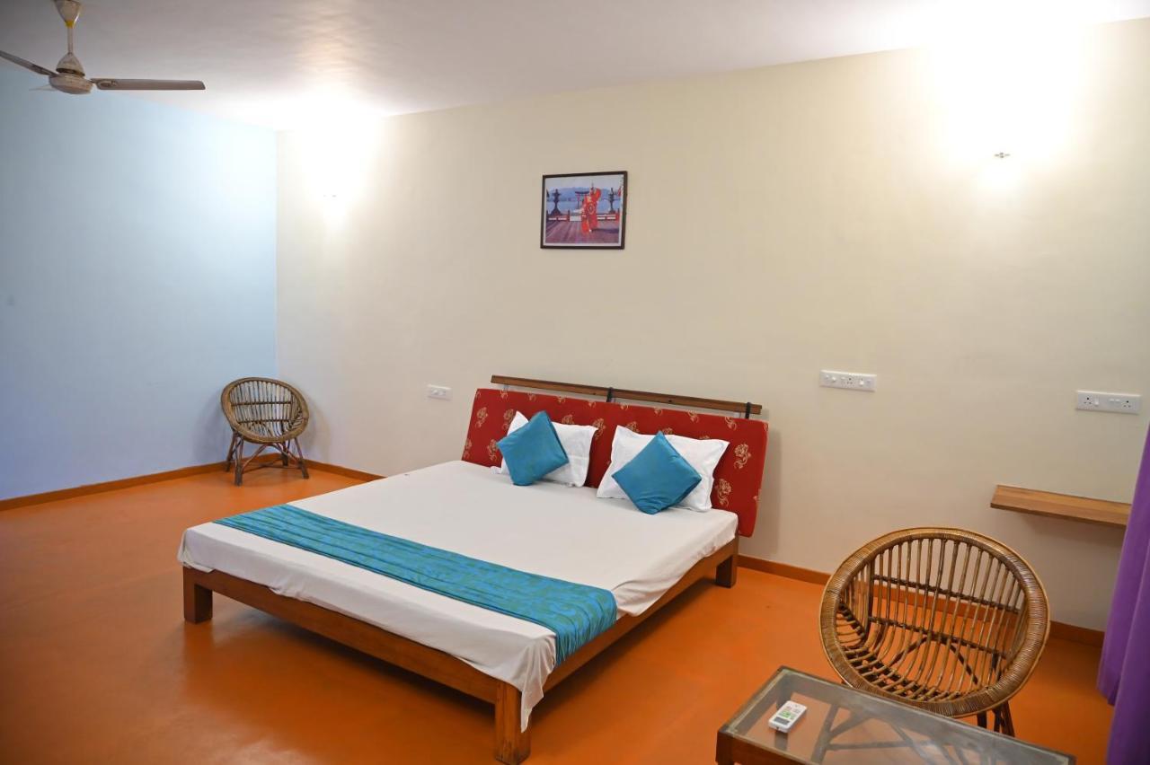 Les Boganveillea Heritage Guest House Auroville Exterior foto